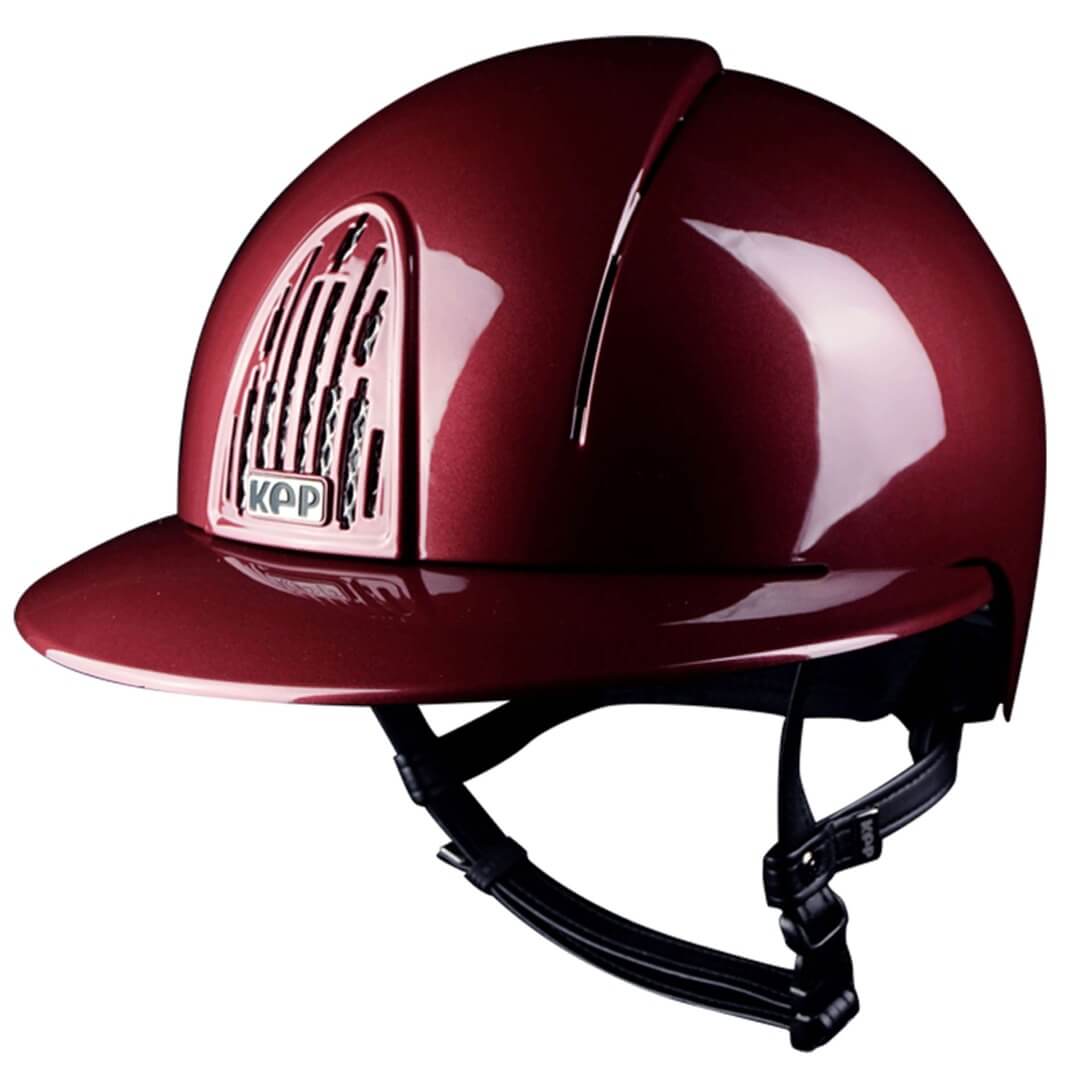 Kask jeździecki KEP Smart PMetal Bordeaux POLO