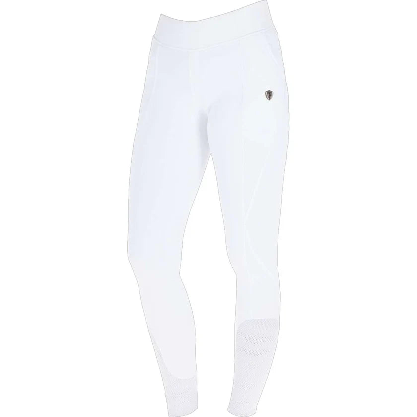 Legginsy jeździeckie S/S 2026, dziecięce, white, Covalliero