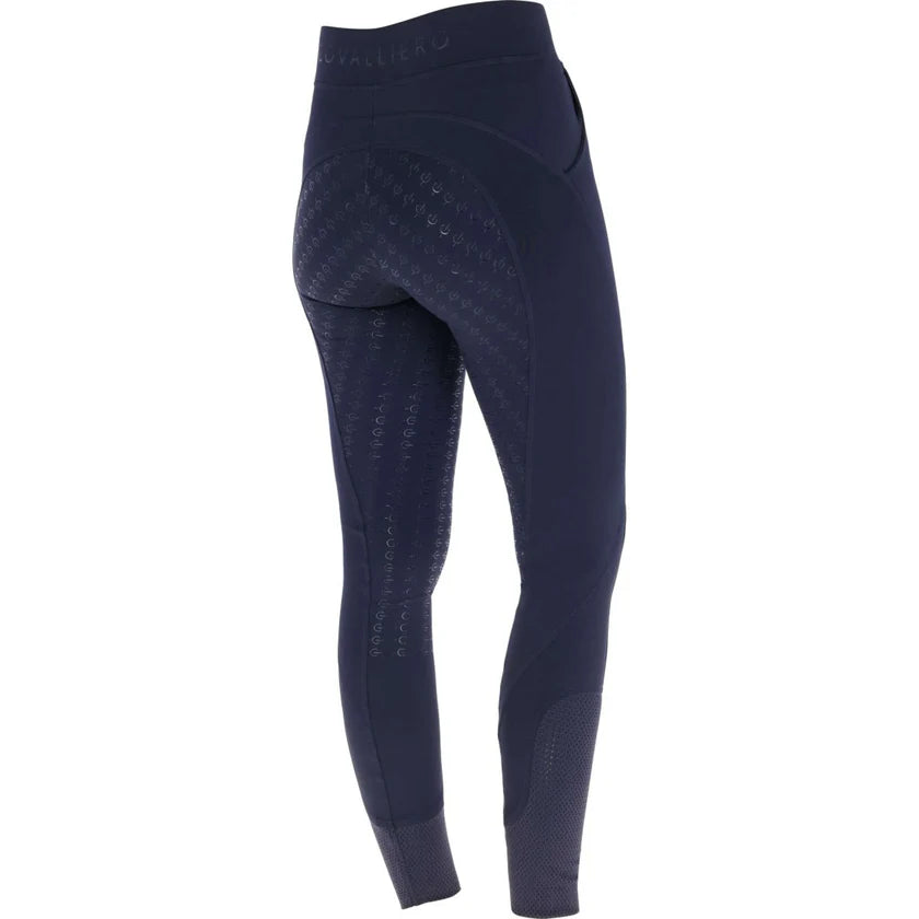 Legginsy jeździeckie S/S 2026, dziecięce, dark navy, Covalliero