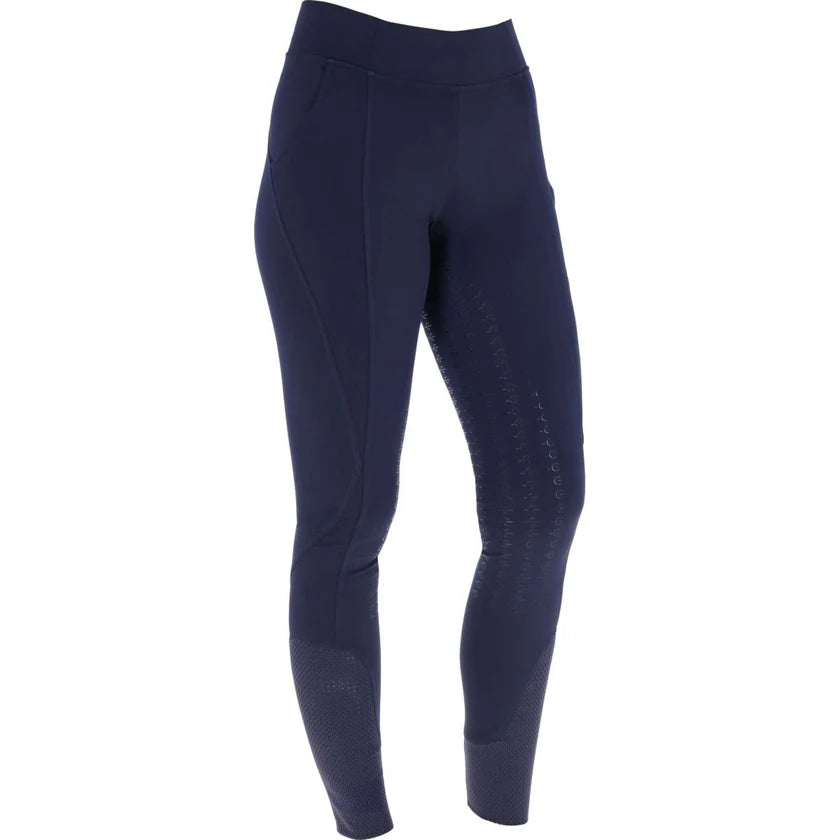 Legginsy jeździeckie S/S 2026, dziecięce, dark navy, Covalliero