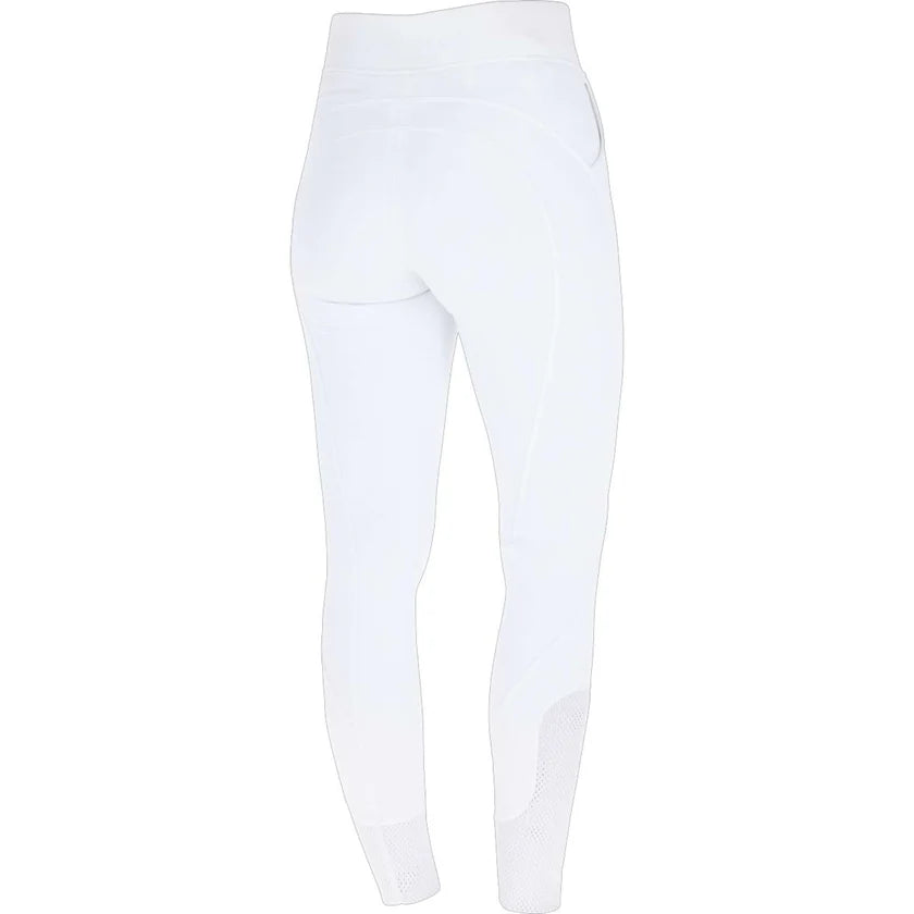 Legginsy jeździeckie S/S 2026, dziecięce, white, Covalliero