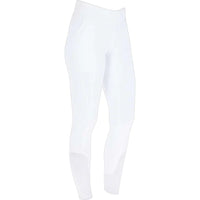 Legginsy jeździeckie S/S 2026, dziecięce, white, Covalliero