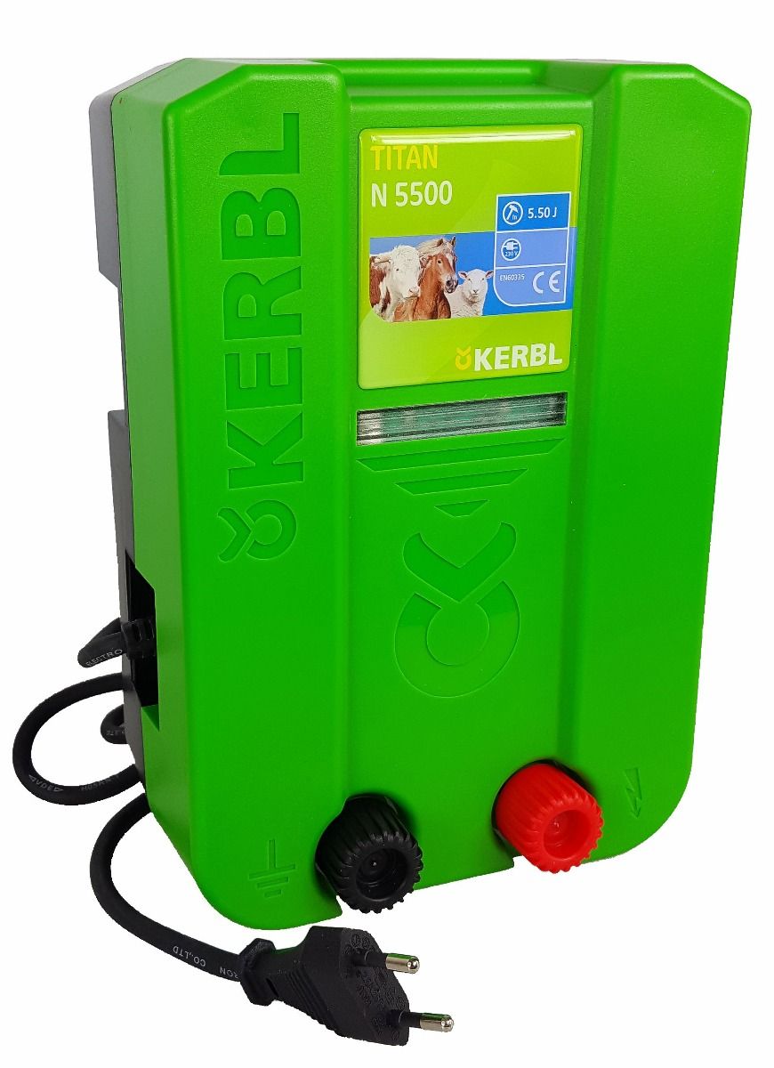 Elektryzator sieciowy Kerbl Titan N5500 5,5 J - Cavalo