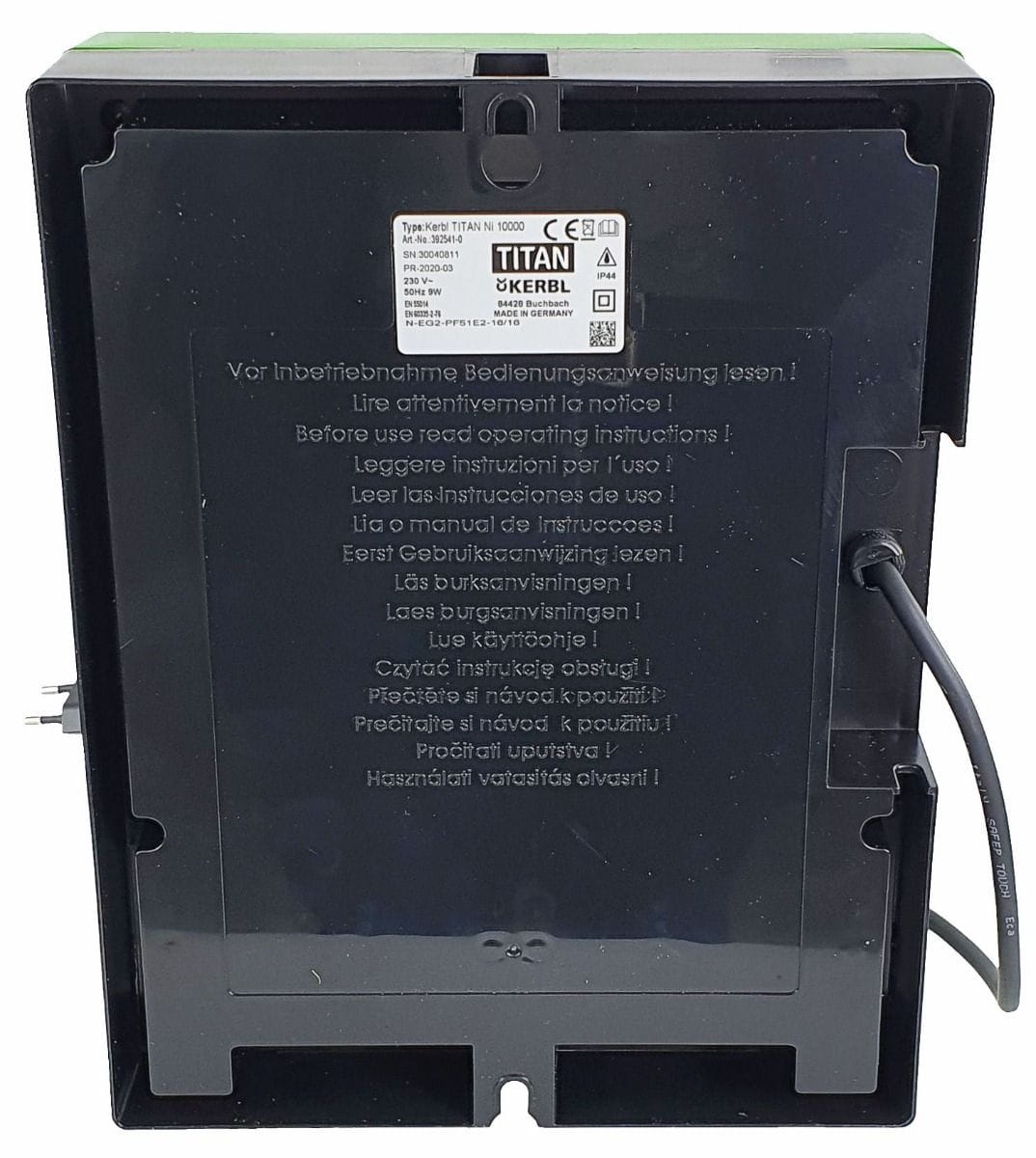 Elektryzator sieciowy KERBL TITAN Ni 10000 dla koni 10,0 J - Cavalo