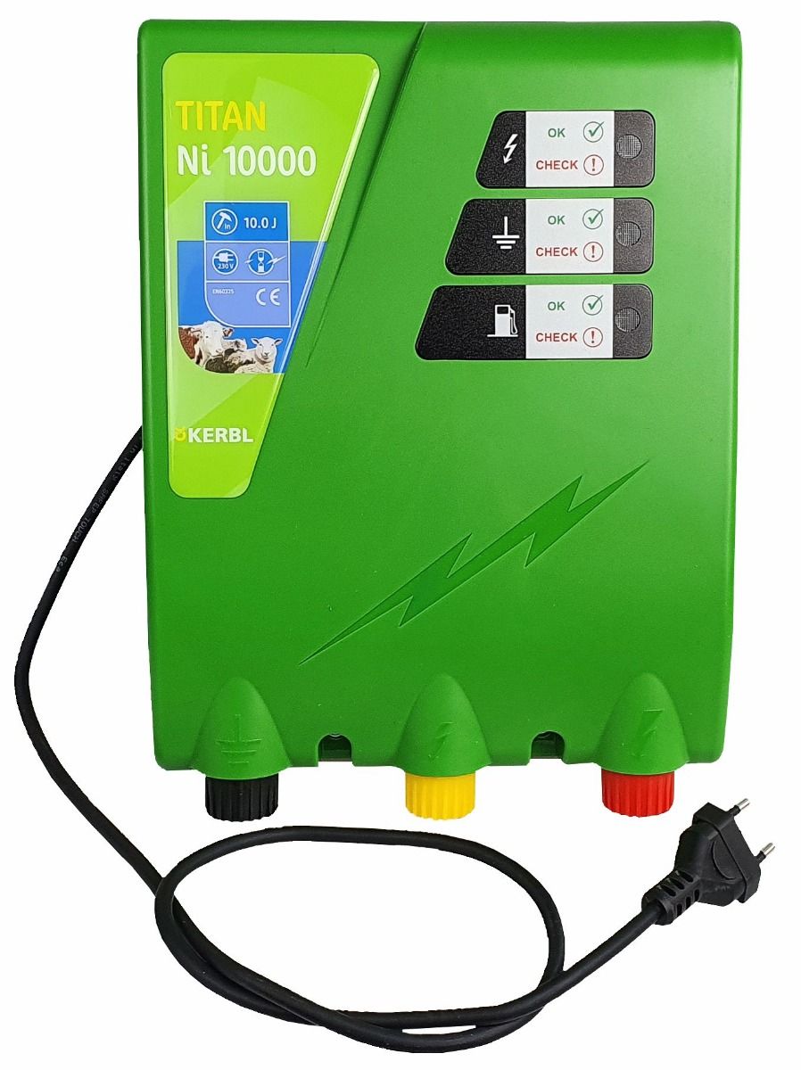 Elektryzator sieciowy KERBL TITAN Ni 10000 dla koni 10,0 J - Cavalo