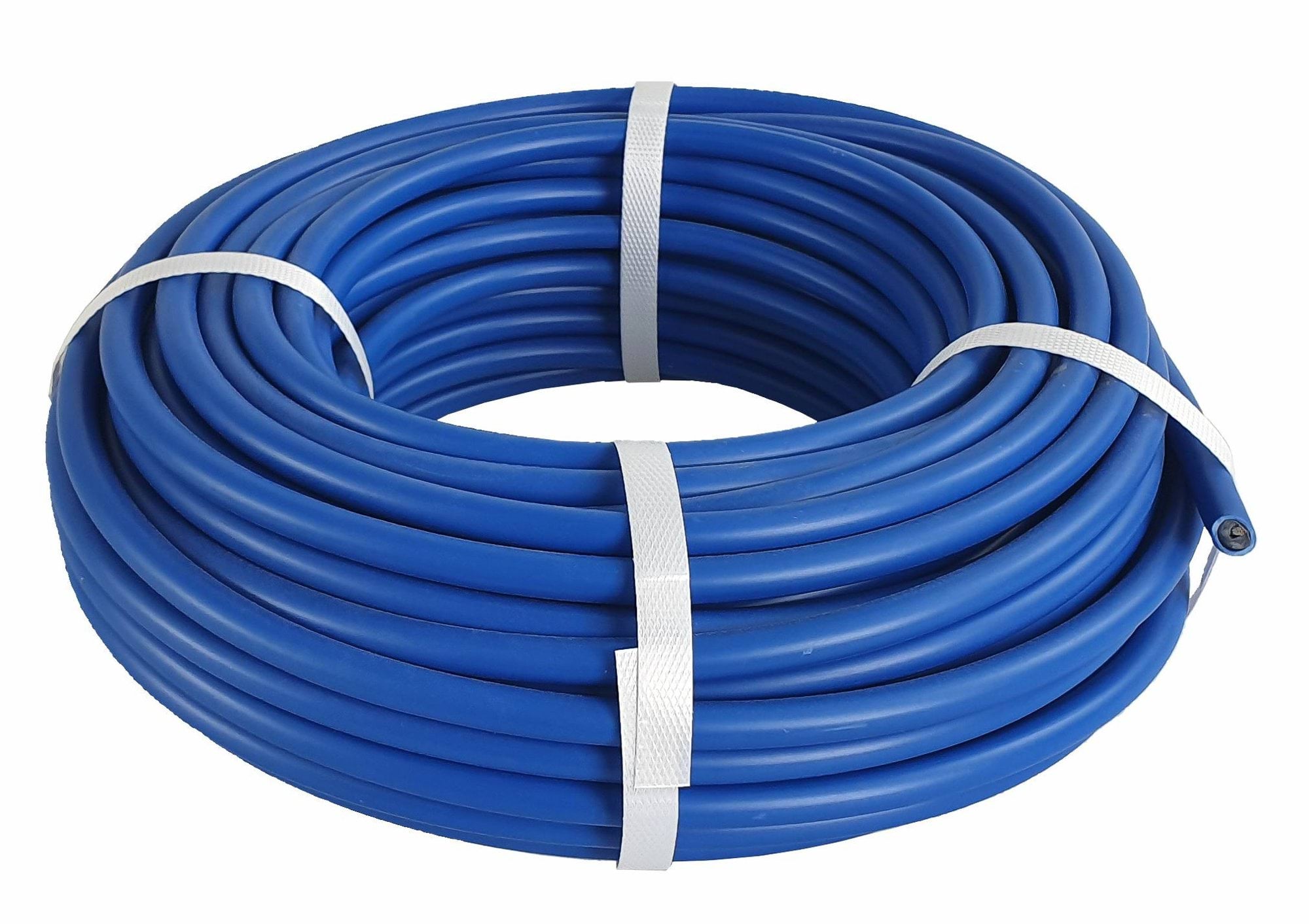 Kabel wysokiego napięcia, 1,32 mm, 25 m, miedziany, 20,000 V, niebieski - Cavalo