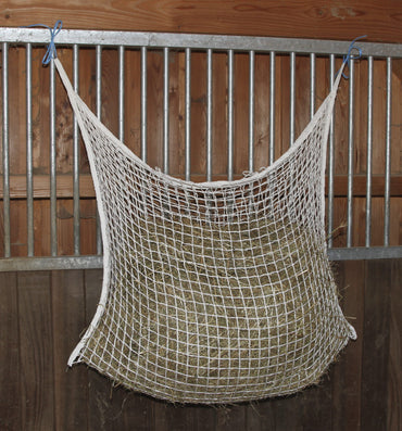 Siatka na siano dla konia biały 120 x 90 cm oczko 3 cm Kerbl - Cavalo