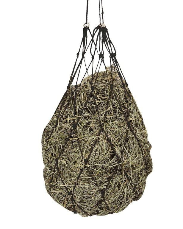 Siatka na siano dla konia, czarny, oczko 10 cm, Kerbl - Cavalo