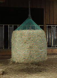 Siatka na siano do bel, do zawieszania, zielony, 125 x 160 cm, oczko 4,5 cm, Kerbl - Cavalo
