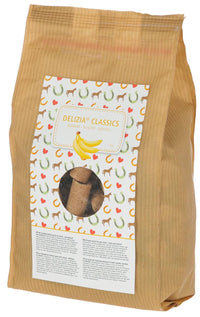 Smakołyki dla konia Delizia Classic, banan, 1 kg, Kerbl - Cavalo