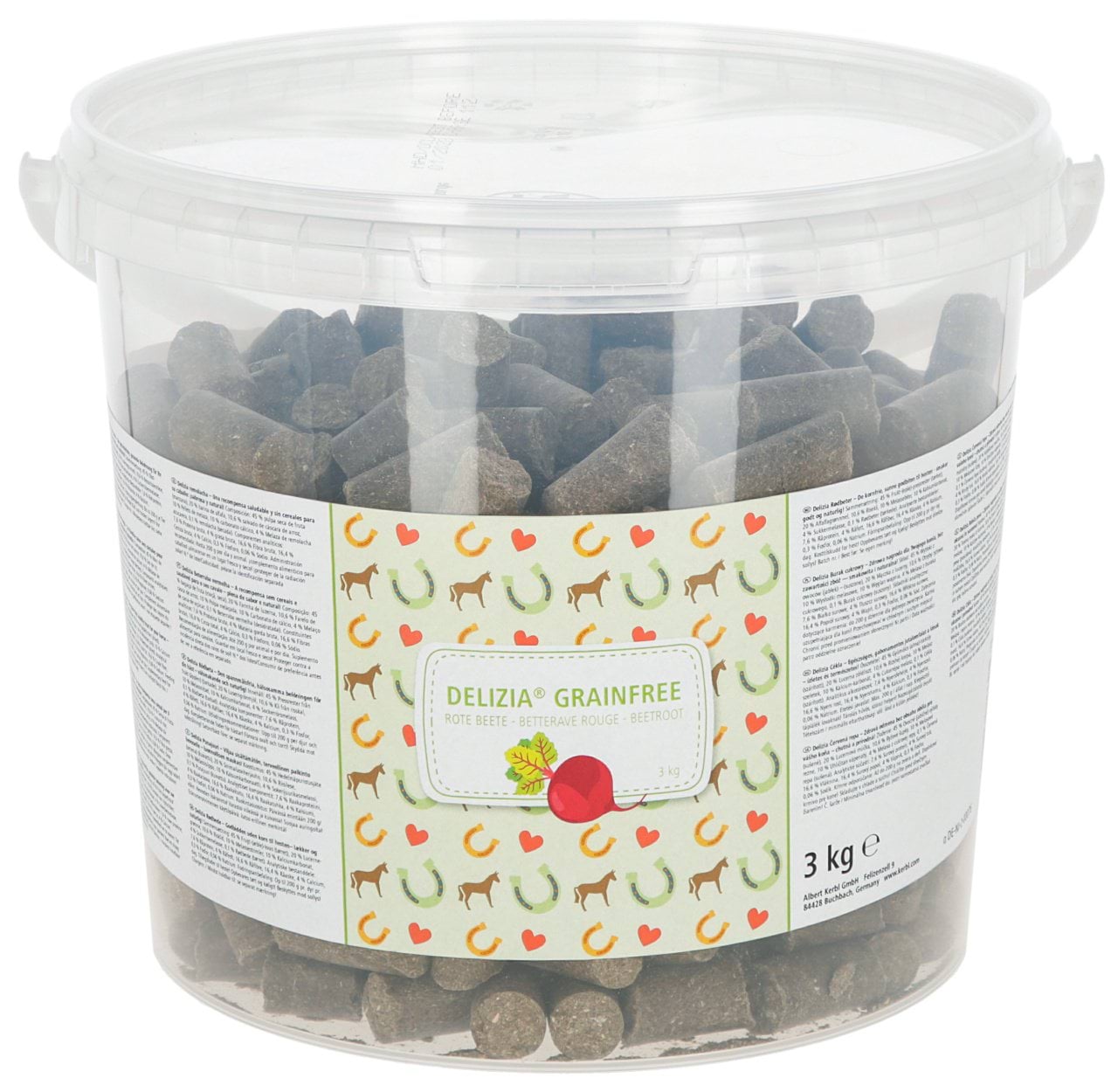 Smakołyki dla konia Delizia GrainFree, burak, 3 kg, Kerbl - Cavalo