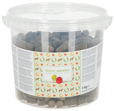 Smakołyki dla konia Delizia GrainFree, burak, 3 kg, Kerbl - Cavalo