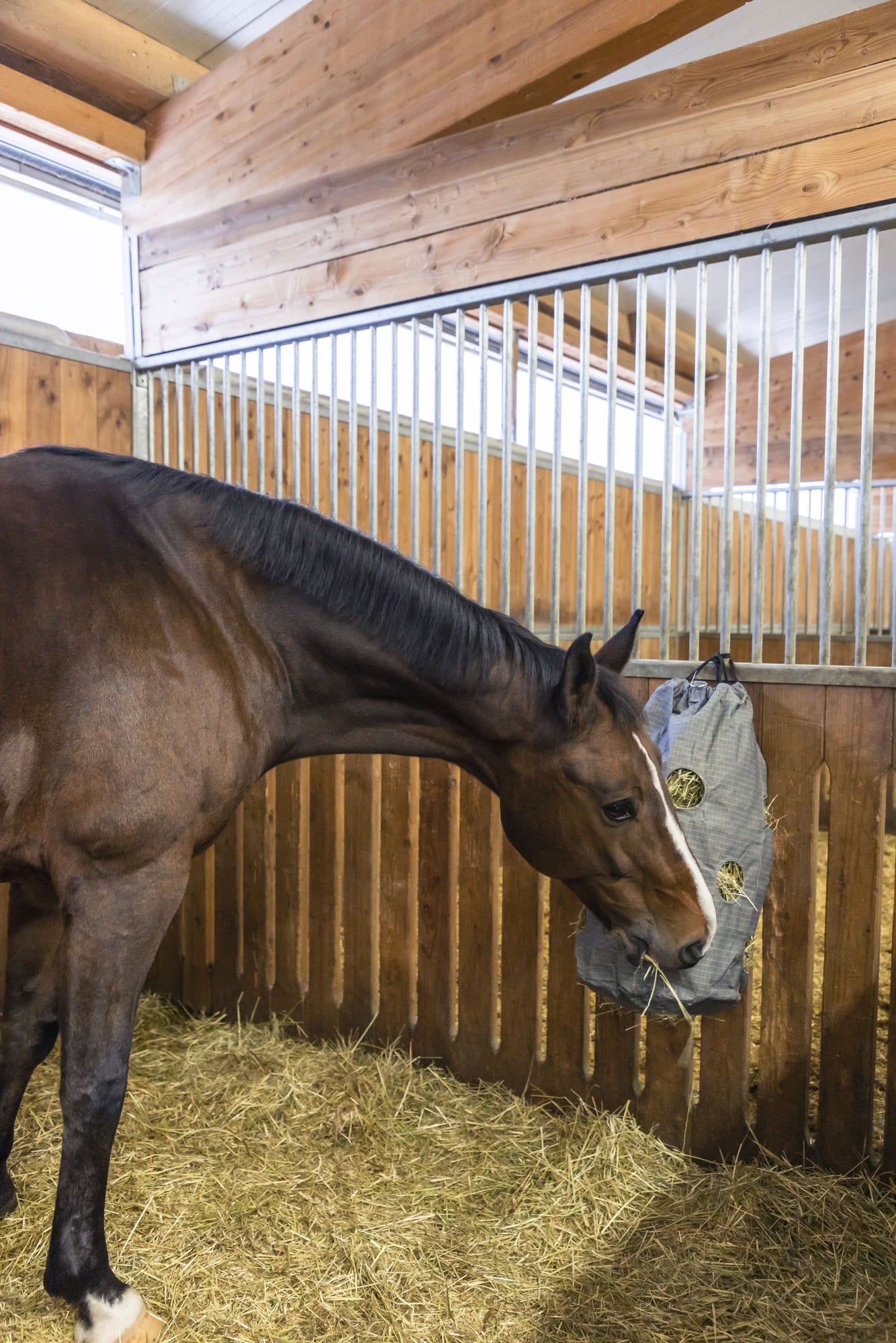 Worek na siano HayBag, mały, szary, 85 l, Kerbl - Cavalo