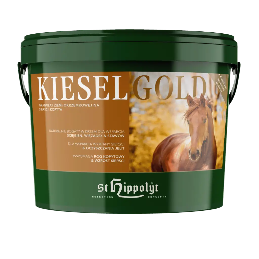 St. Hippolyt Kiesel GOLD krzem dla koni 4 kg