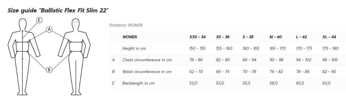 KOMPERDELL Kamizelka ochronna Ballistic FlexFit Slim - Cavalo