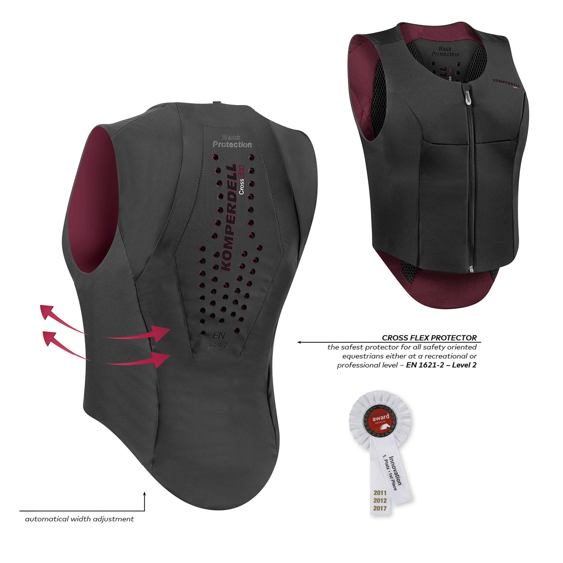 KOMPERDELL Kamizelka ochronna Ballistic FlexFit Slim - Cavalo