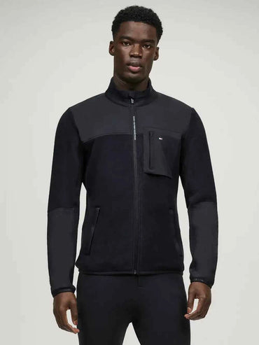 Tommy Hilfiger Kurtka polarowa męska Woodstock granatowa