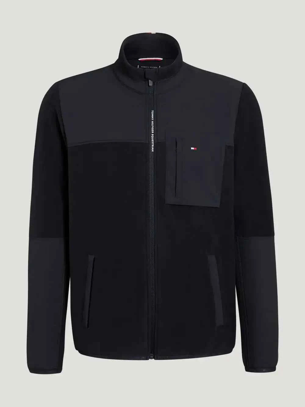 Tommy Hilfiger Kurtka polarowa męska Woodstock granatowa