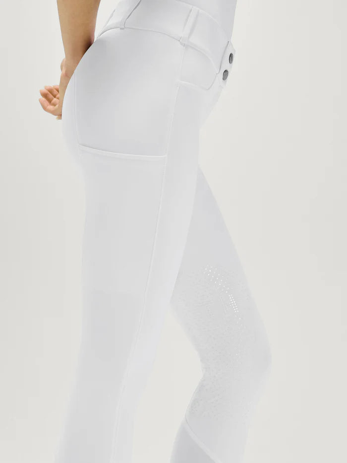 Bryczesy Tommy Hilfiger Lea Knee Grip Optic White