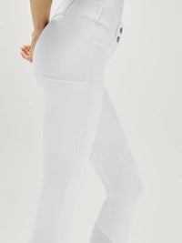 Bryczesy Tommy Hilfiger Lea Knee Grip Optic White