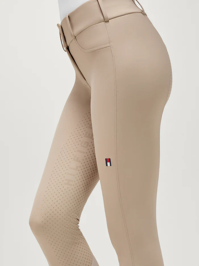 Bryczesy Tommy Hilfiger Lea Full Grip Beige