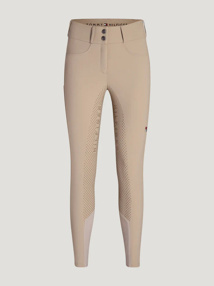 Bryczesy Tommy Hilfiger Lea Full Grip Beige