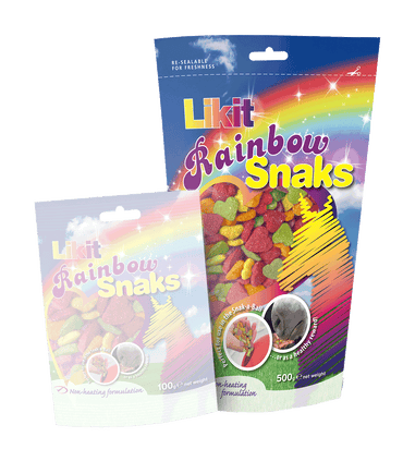 Likit Snacks Przysmaki dla konia Rainbow - Cavalo