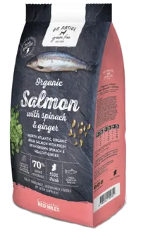 Go Native Karma pełnoporcjowa Small Breed z łososiem szpinakiem i imbirem 1,5kg