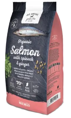 Go Native Karma pełnoporcjowa Small Breed z łososiem szpinakiem i imbirem 1,5kg