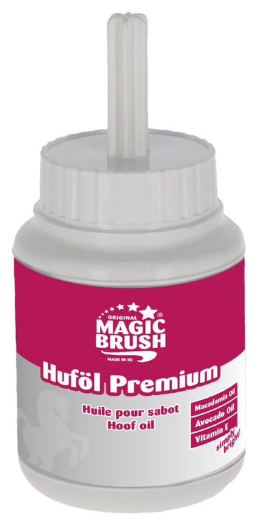 Olej do kopyt dla konia Premium, z pędzelkiem, 425 ml, MagicBrush - Cavalo