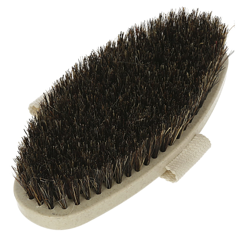 Szczotka dla konia WaterLily, ze szlufką, twarda, 14 cm, MagicBrush - Cavalo