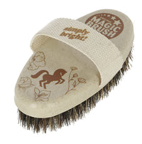 Szczotka dla konia WaterLily, ze szlufką, twarda, 17 cm, MagicBrush - Cavalo