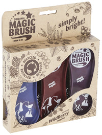 Zestaw szczotek WildBerry Recycled, MagicBrush - Cavalo