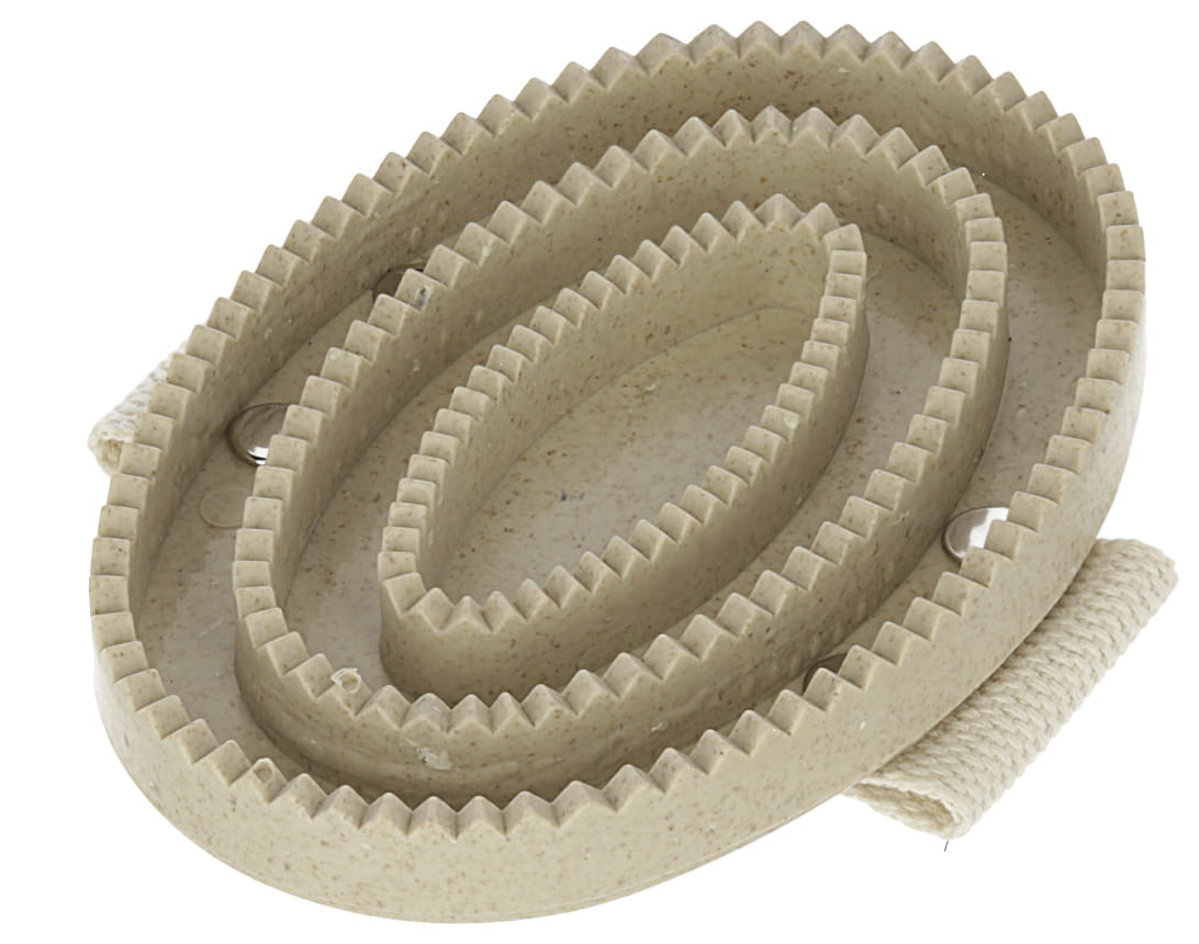 Zgrzebło WaterLily, ze szlufką, 13 cm, MagicBrush - Cavalo