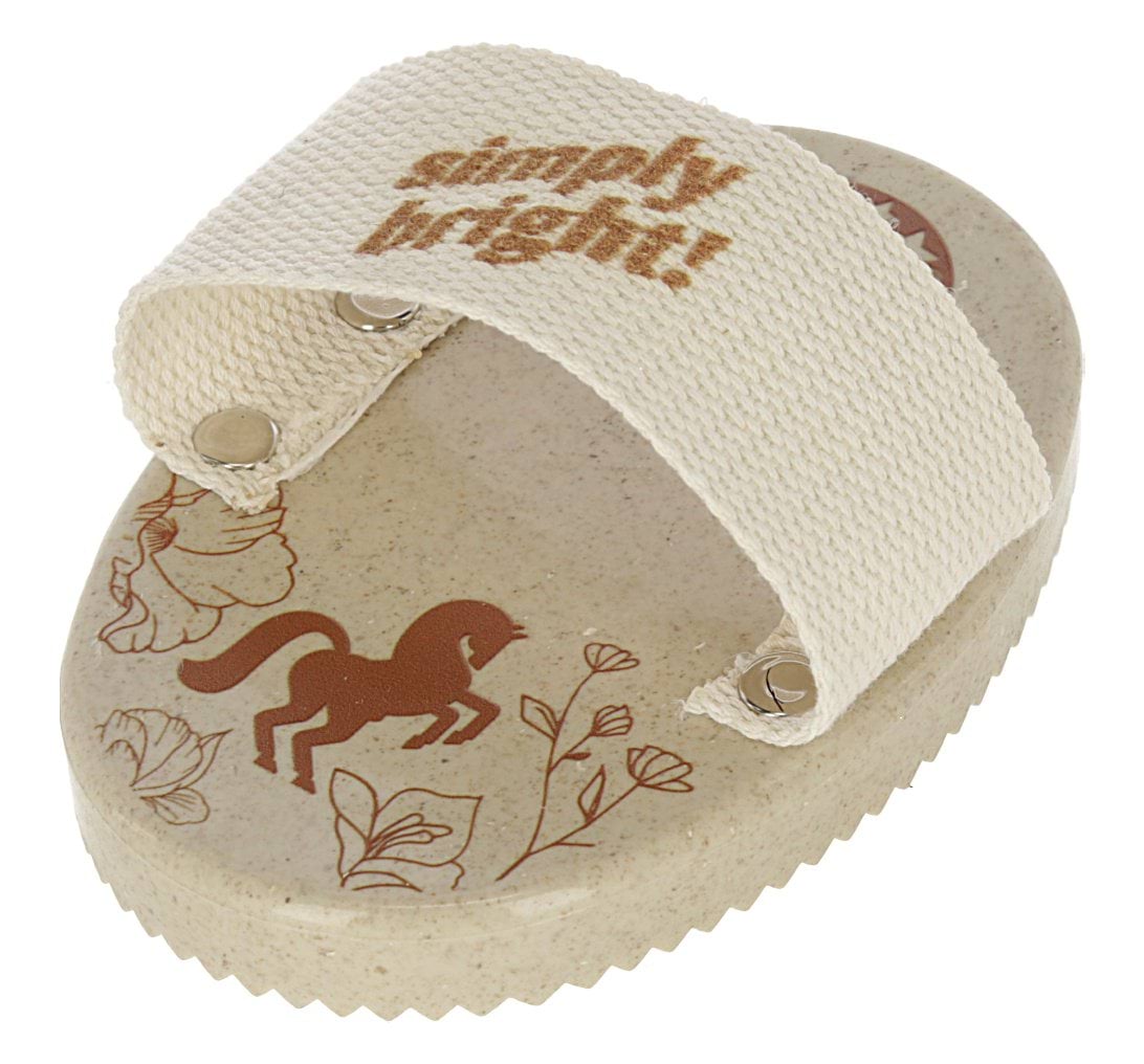 Zgrzebło WaterLily, ze szlufką, 13 cm, MagicBrush - Cavalo