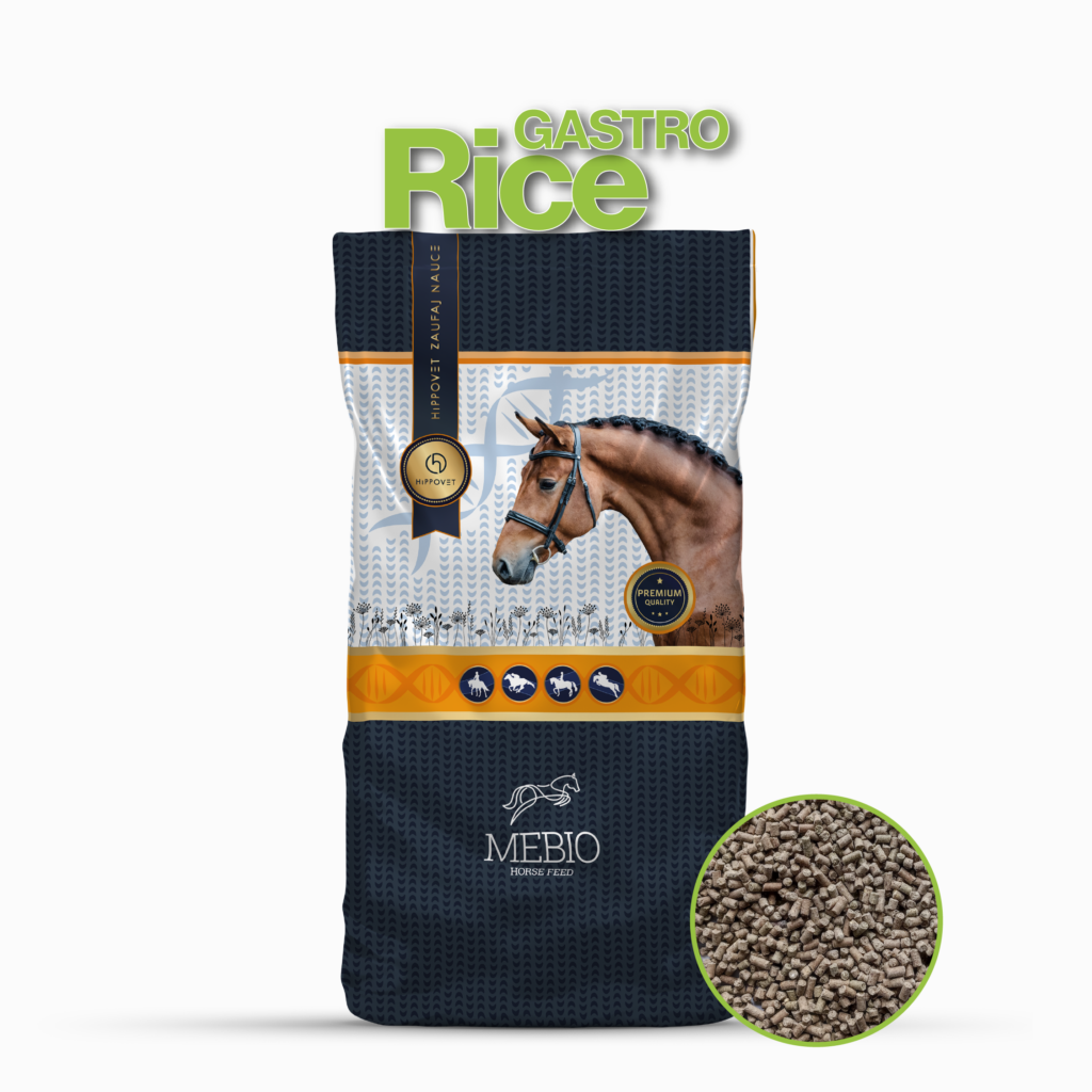 Rice Gastro Mebio – otręby ryżowe dla koni wrzodowych 15 kg - Cavalo