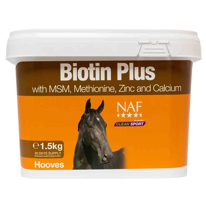 NAF Biotin Plus - biotyna dla koni - Cavalo