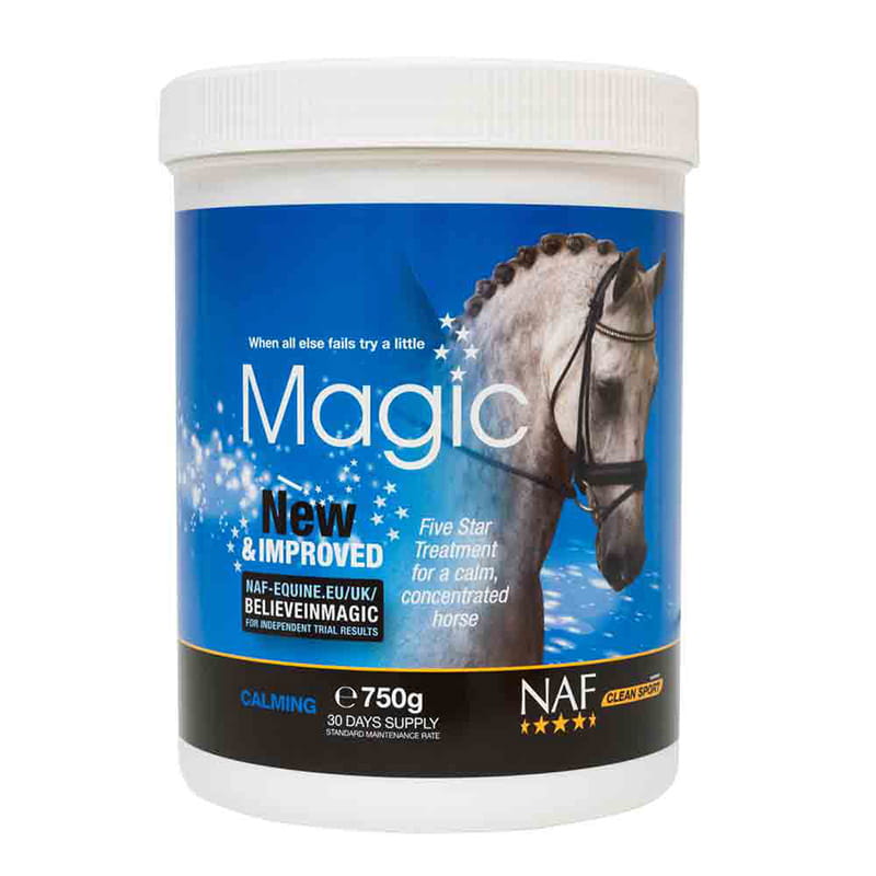 NAF Magic Powder - preparat uspokajający w proszku dla koni - Cavalo