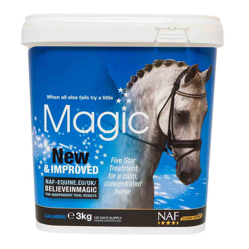 NAF Magic Powder - preparat uspokajający w proszku dla koni - Cavalo
