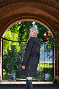 PIKEUR płaszcz RAINCOAT 1021 Black SS 2026