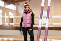 Pikeur Kamizelka QUILTED VEST 8004 Athleisure  A/W 2025 Berry Blush - Cavalo