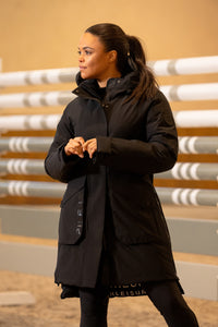 Pikeur Płaszcz Raincoat 8021 Athleisure  A/W 2025 Graphite Blue - Cavalo