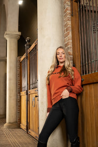 Pikeur Bluza z kapturem 8281 Selection A/W 2025 Rose Wood - Cavalo