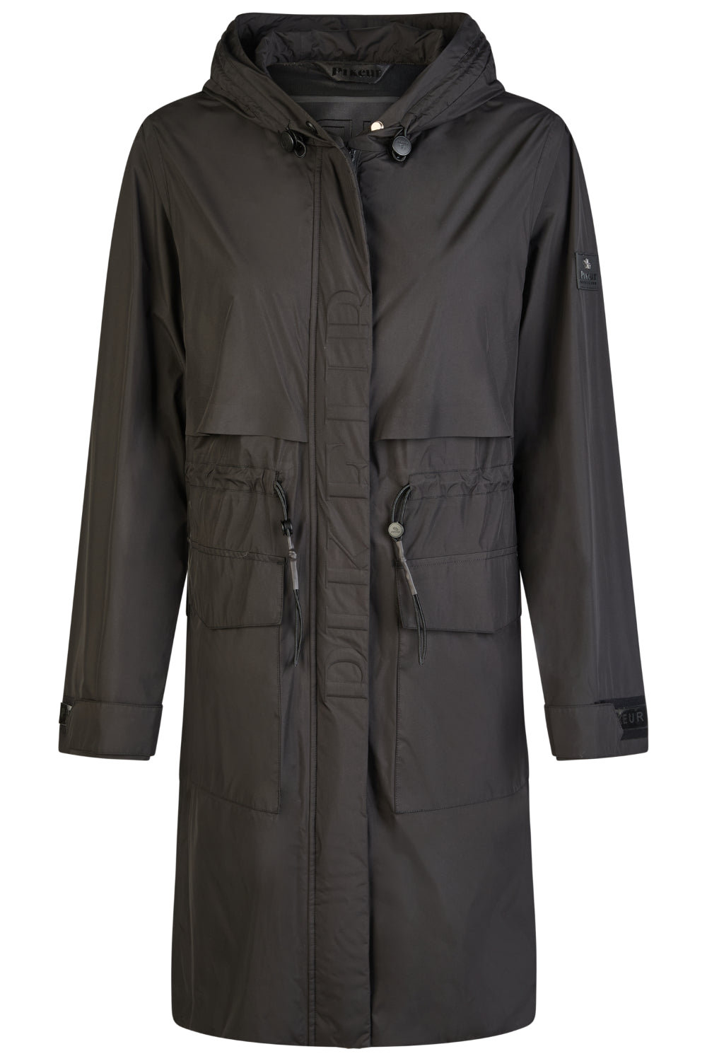 PIKEUR płaszcz RAINCOAT 1021 Black SS 2026