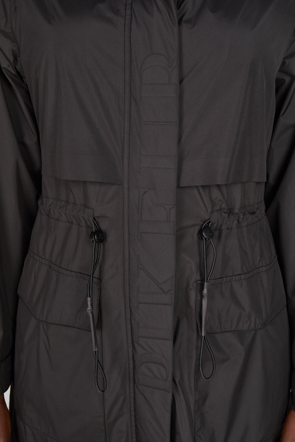 PIKEUR płaszcz RAINCOAT 1021 Black SS 2026