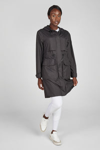 PIKEUR płaszcz RAINCOAT 1021 Black SS 2026