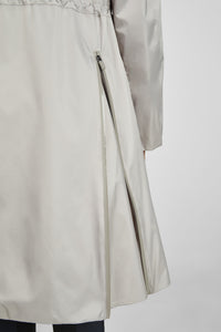 PIKEUR płaszcz RAINCOAT pearl gray 1021 SS 2026