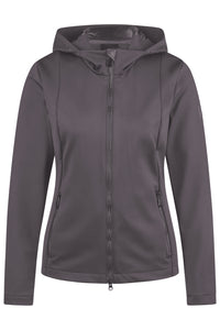 PIKEUR bluza polarowa z kapturem na zamek FLEECE JACKET  ash plum SS 2026