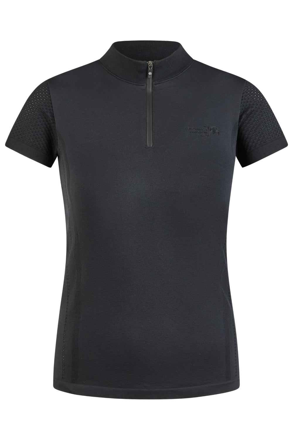 PIKEUR koszulka techniczna KNIT SHIRT  ATHLEISURE Black