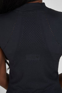 PIKEUR koszulka techniczna KNIT SHIRT  ATHLEISURE Black SS 2026